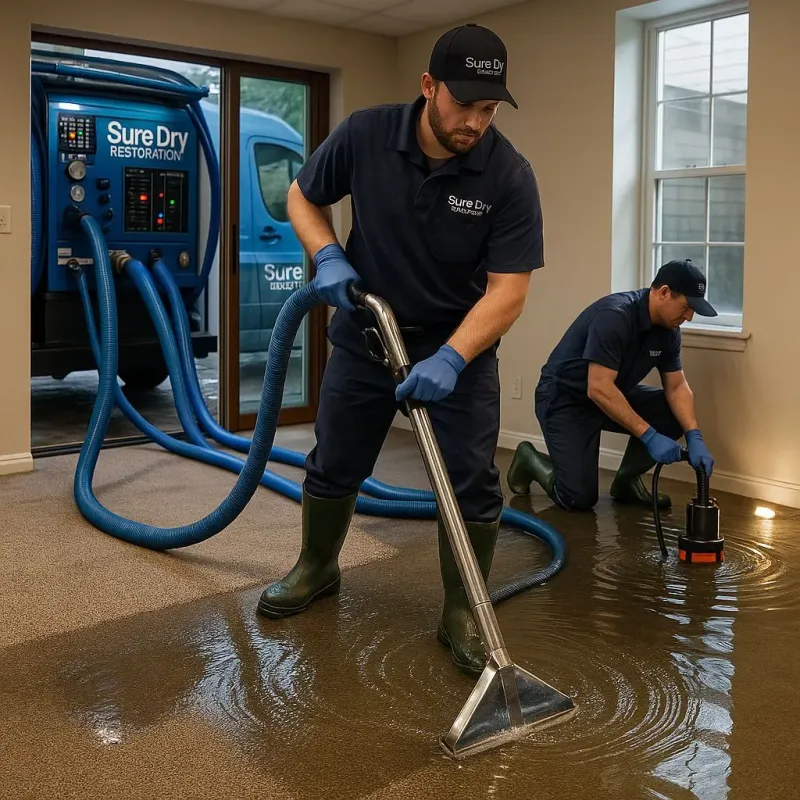 Water Extraction and Removal process in White Hall, AR